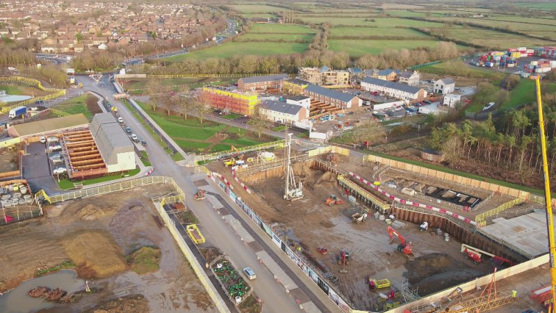 Graven Hill from the sky