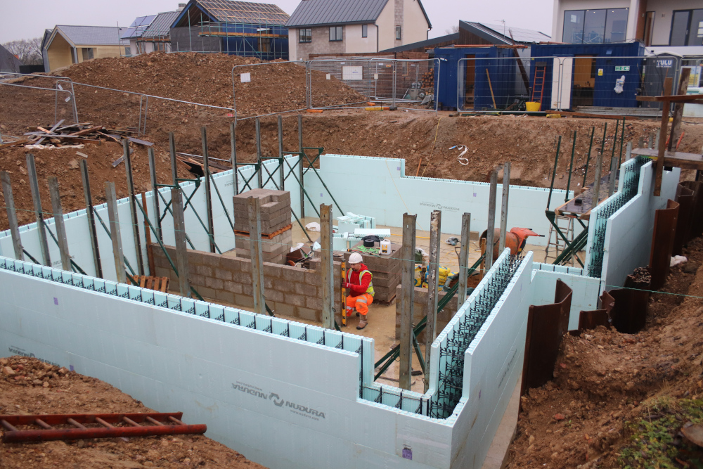 The Nudura ICF basement