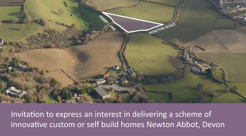 custom build site at Newton Abbot