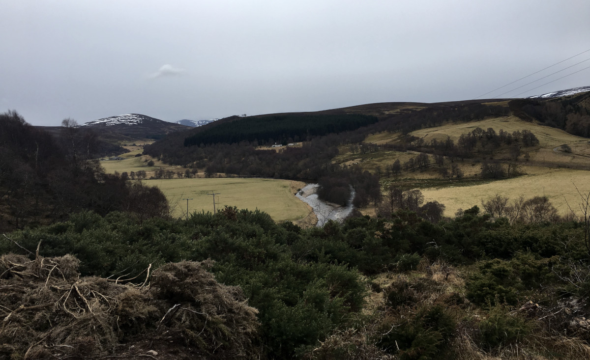 Cairngorms in the Scotland