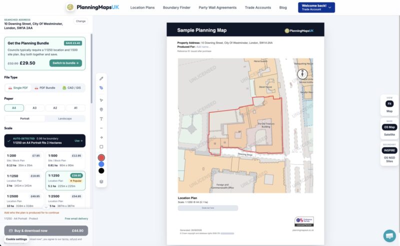 online mapping platform